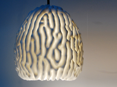 Lampa koralowa w soli